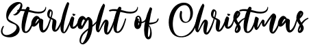 Starlight of Christmas Font
