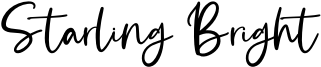 Starling Bright Font