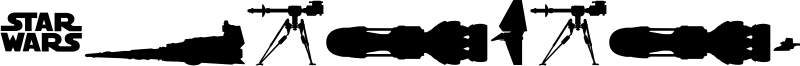 StarWars Kit Font