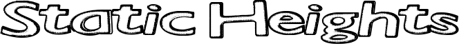 Static Heights Font