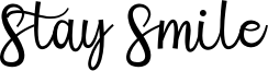 Stay Smile Font