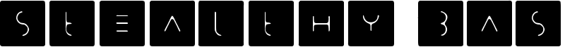 Stealthy Bastards Font