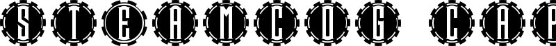 Steamcog Caps Font