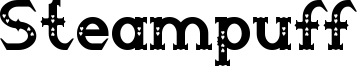 Steampuff Font
