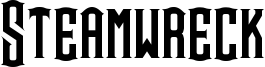 Steamwreck Font