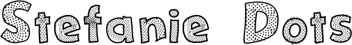 Stefanie Dots Font