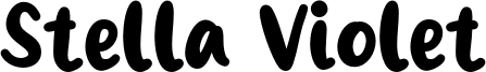 Stella Violet Font