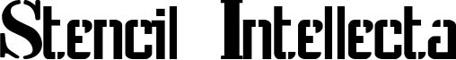 Stencil Intellecta Limited Set.otf