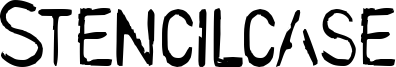 Stencilcase Font