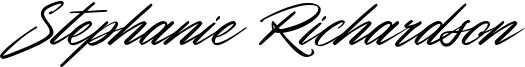 Stephanie Richardson Font