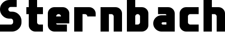 Sternbach Font