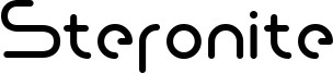 Steronite.ttf