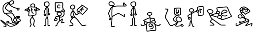 Stick Figures Font
