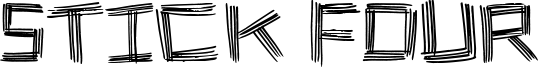 Stick Four Font