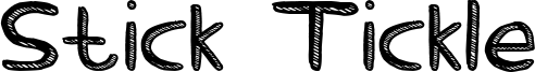 Stick Tickle Font