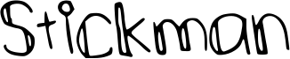 Stickman Font