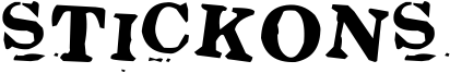 Stickons Font