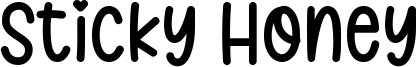Sticky Honey Font
