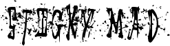 Sticky Mad Font