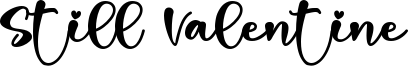 Still Valentine Font