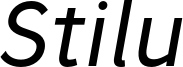 Stilu-Oblique.otf