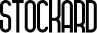 Stockard Font