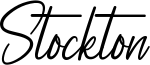 Stockton Font