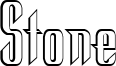 Stone Font