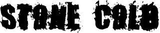 Stone Cold Font