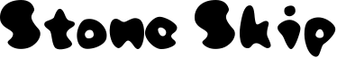 Stone Skip Font