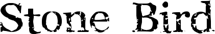 Stone Bird Font
