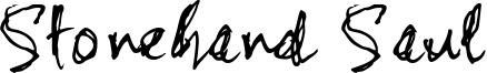 Stonehand Saul Font
