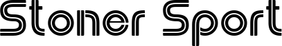 Stoner Sport Font