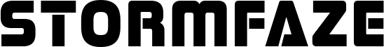 Stormfaze Font