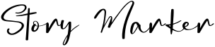 Story Marker Font