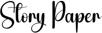 Story Paper Font