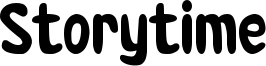 Storytime Font