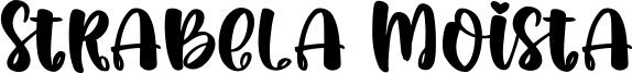Strabela Moista Font