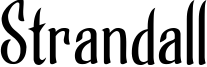 Strandall Font