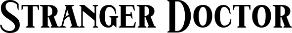 Stranger Doctor Font