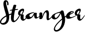 Stranger Font