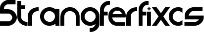 Strangferfixcs Font
