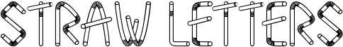 Straw Letters Font