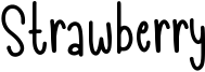 Strawberry Font