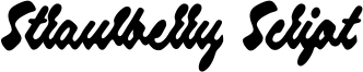Strawberry Script Font