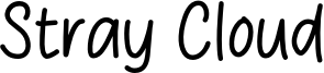 Stray Cloud Font