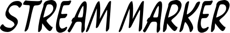 Stream Marker Font
