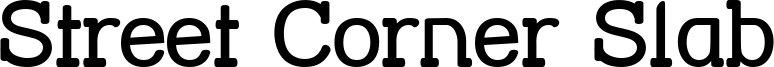 Street Corner Slab SemiBold.ttf