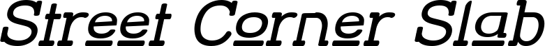 Street Corner Slab Upper Obl.ttf