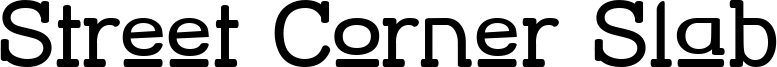 Street Corner Slab Upper.ttf